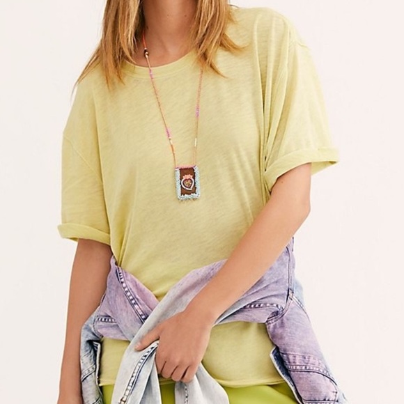 Free People Tops - • FREE PEOPLE • NWT Cassidy tee